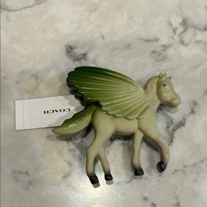 Coach pegasus shoe charm
